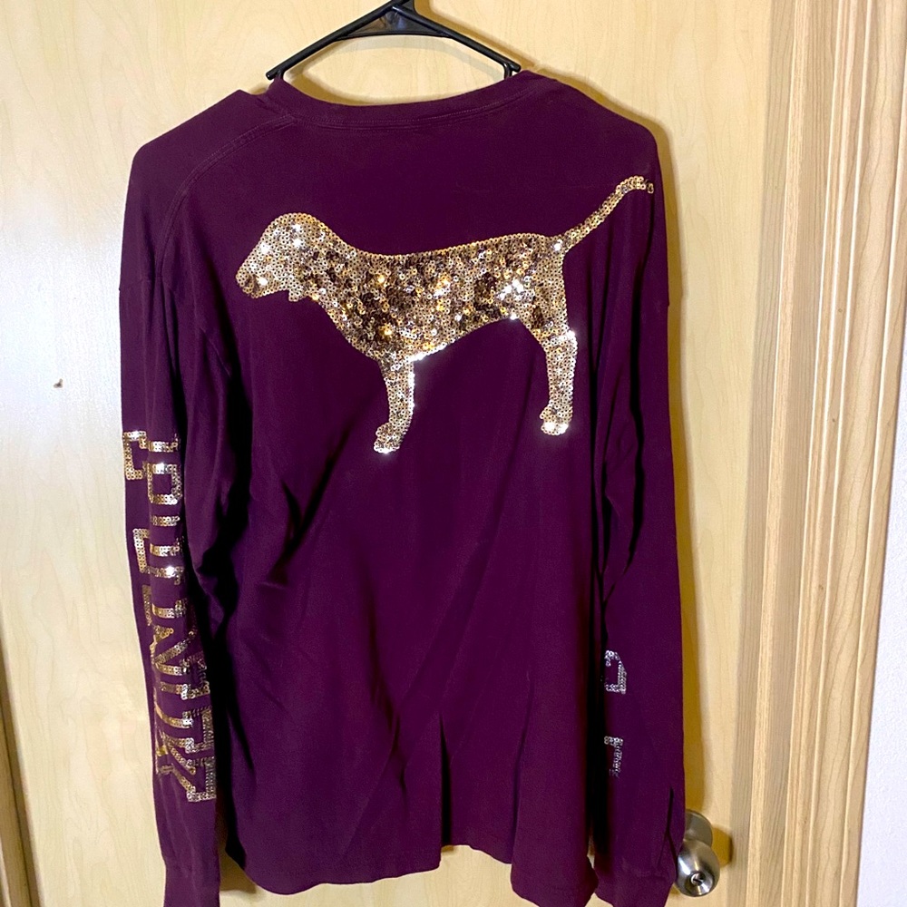 Long sleeved PINK shirt